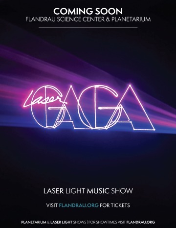 Laser Gaga poster