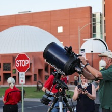 Telescopes on the UA Mall