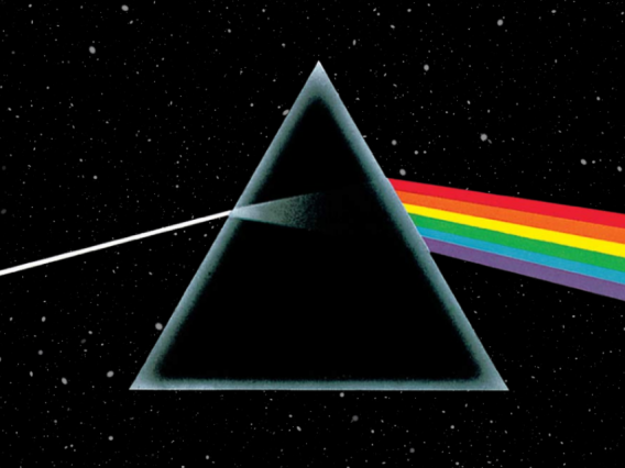Pink Floyd Dark Side of the Moon Laser Show poster