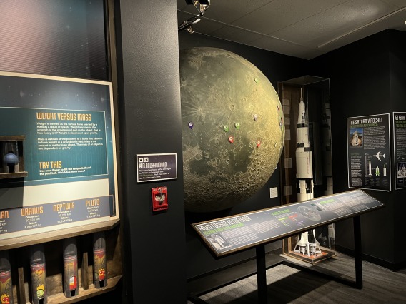 solar system exhibit