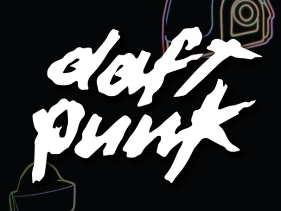 Laser Daft Punk poster