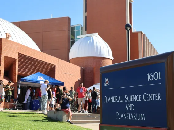 Flandrau During Eclipse Day