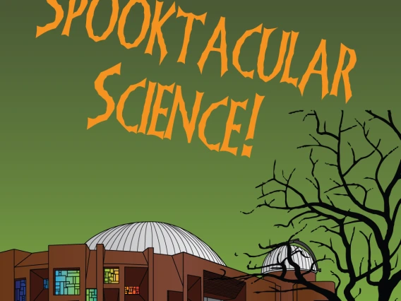 spooktacular science graphic