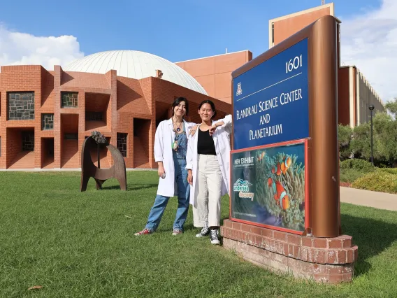 staff in front of flandrau