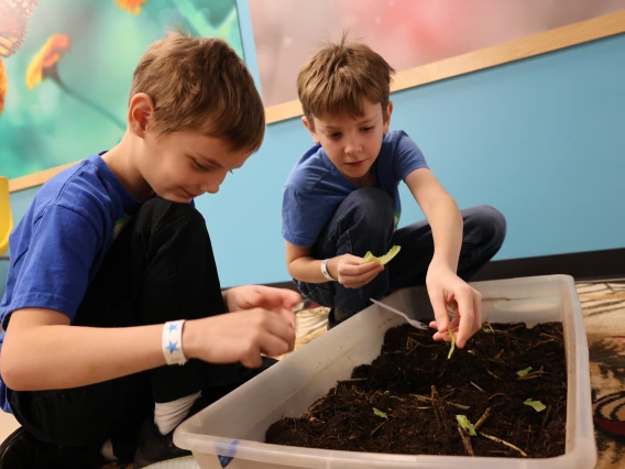 Science workshop at Flandrau