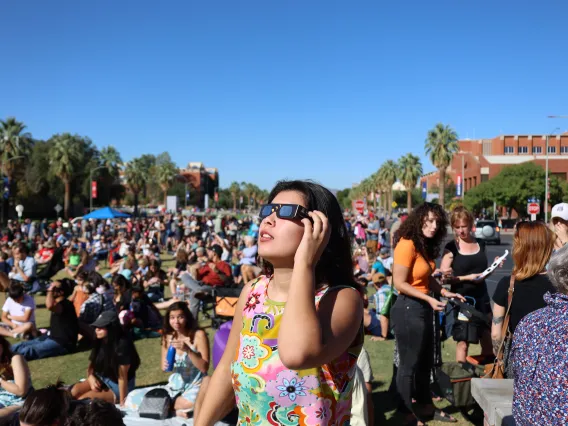 Solar Eclipse Event in Tucson at Flandrau