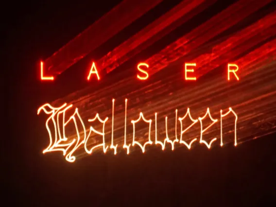 Laser Halloween