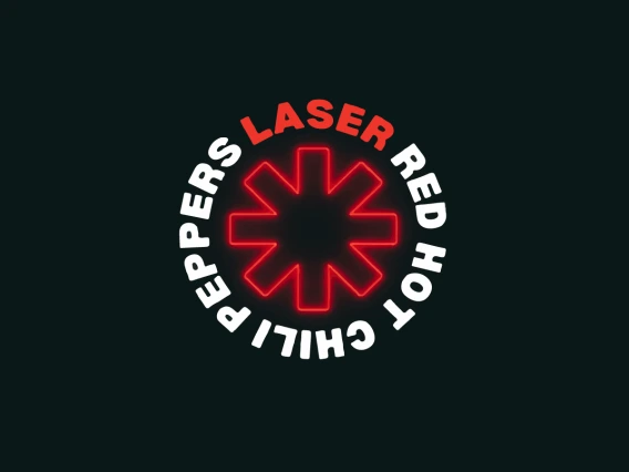 Laser Red Hot Chili Peppers Show