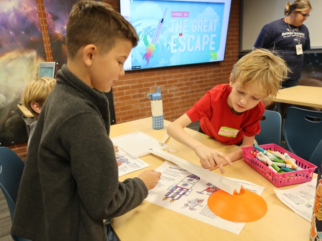 Fusion Camp activities at Flandrau