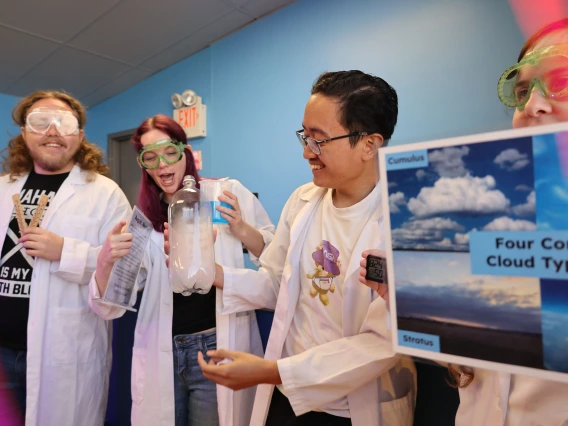 Weather science theme