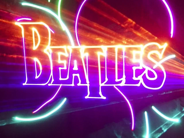 Laser beatles poster