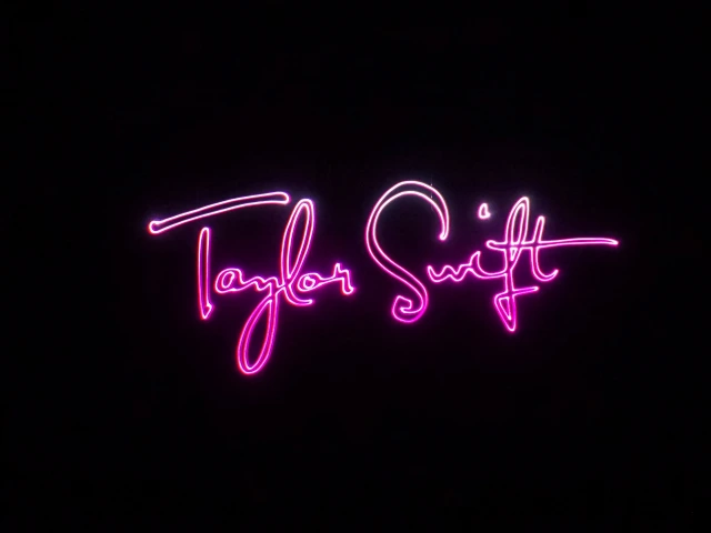 Laser Taylor Swift Poster