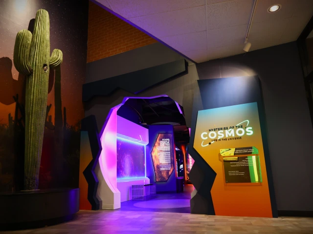 Mysteries of the Cosmos exhibit