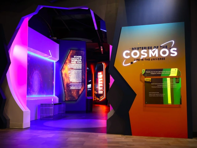 Mysteries of the Cosmos astronomy exhibit in Tucson