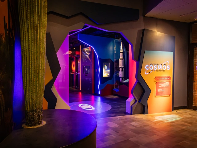 Mysteries of the Cosmos astronomy exhibit in Tucson