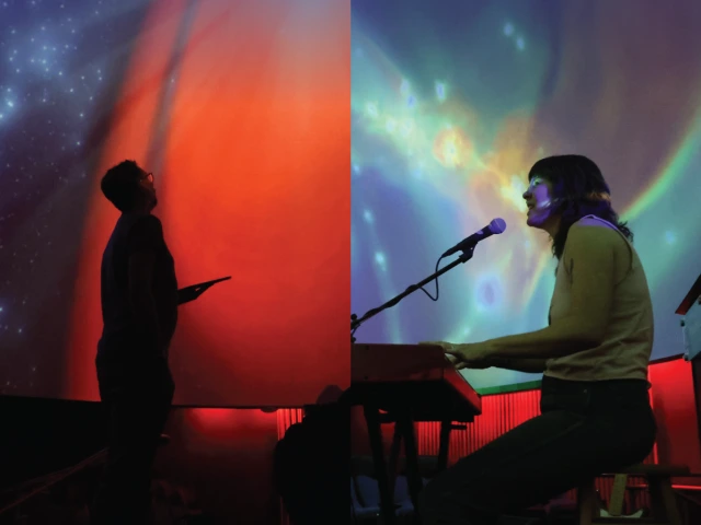 Songs of Starlight Science at Sunset event at Flandau in Tucson