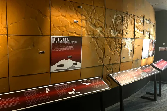 Mars Exhibit Header