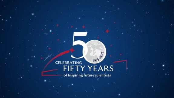 Flandrau Science Center & Planetarium 50th Anniversary Wordmark