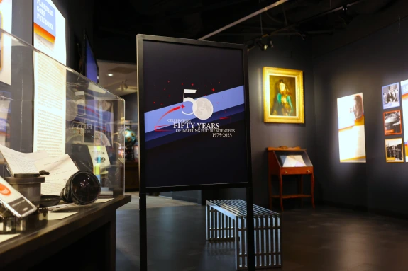 History of Flandrau exhibit in Tucson planetarium