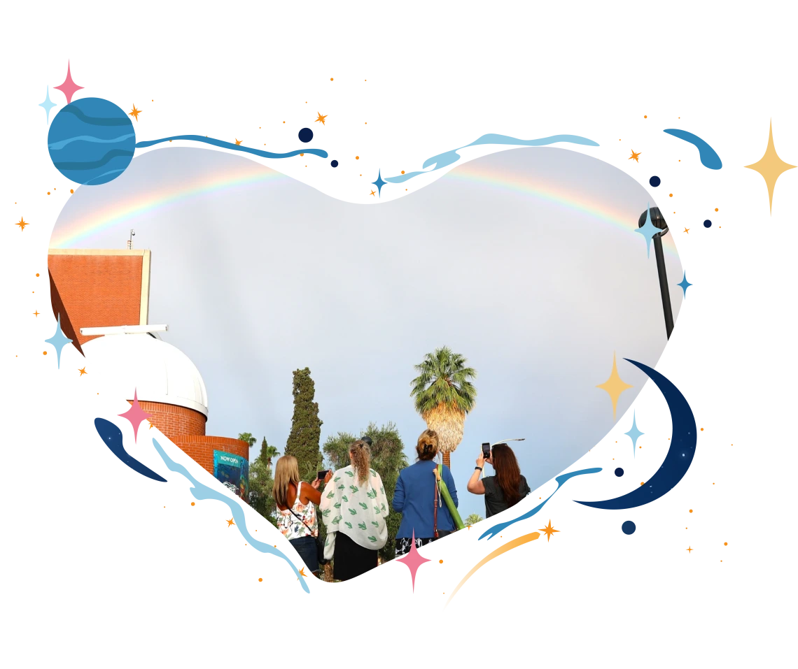 rainbow graphic for flandrau