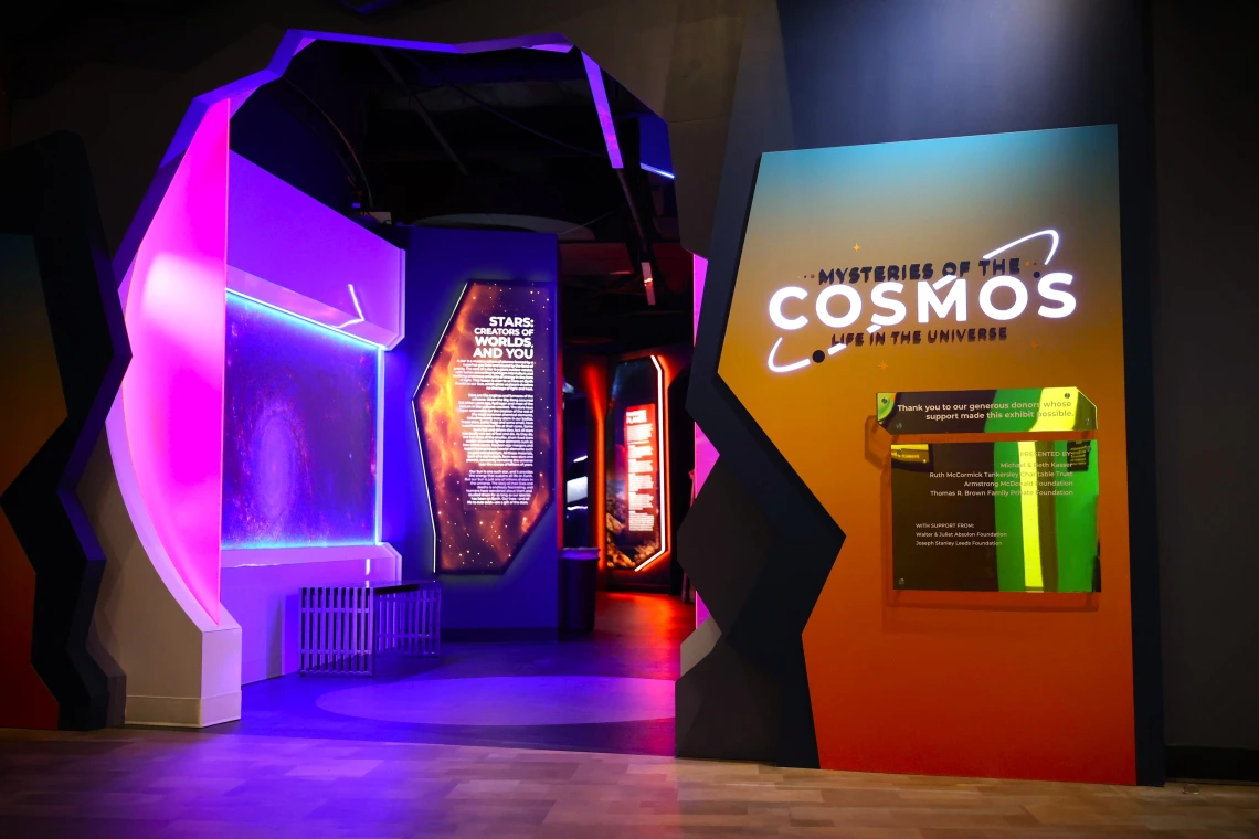 Mysteries of the Cosmos astronomy exhibit in Tucson