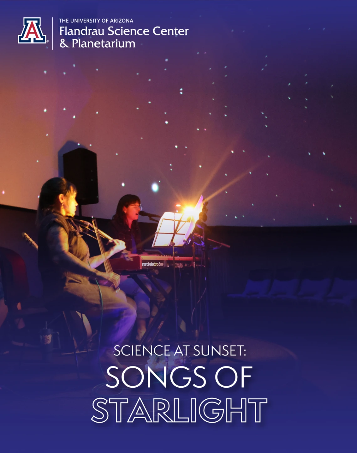 Songs of starlight event at Flandrau in Tucson