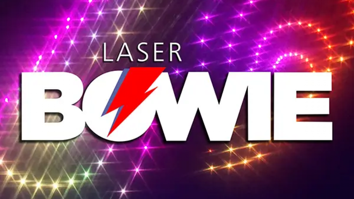 Laser Bowie poster