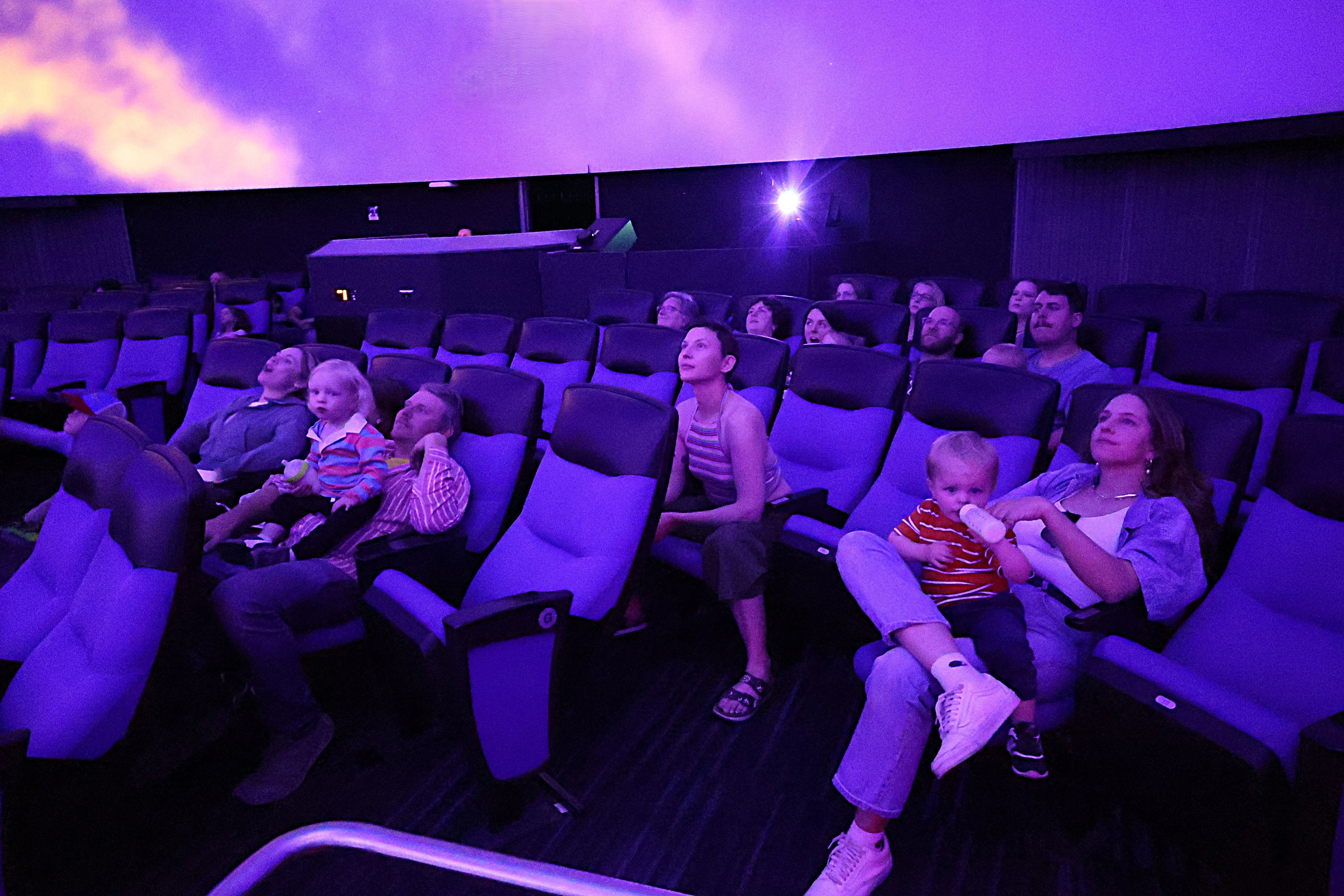 Young-Family-Families-in-the-Planetarium Tucson