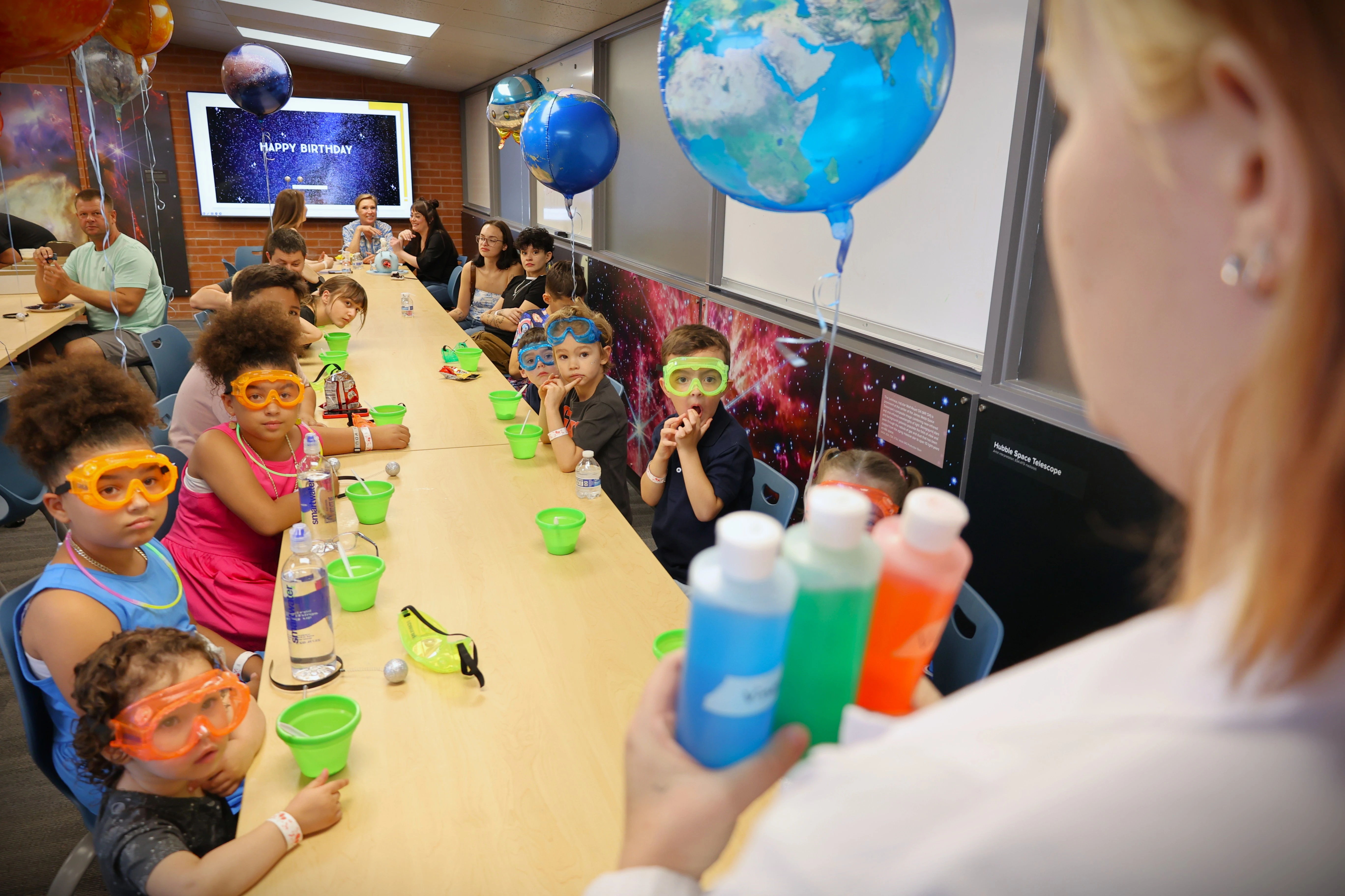 Birthday party in Tucson at Flandrau