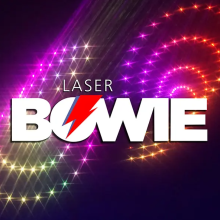 Laser Bowie Poster