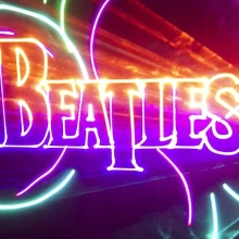 Laser beatles poster